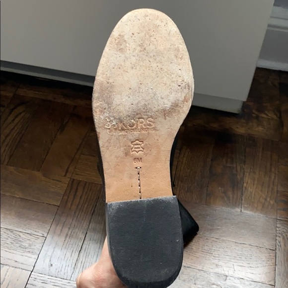 KORS Black Leather Riding Boots - Picture 4 of 4